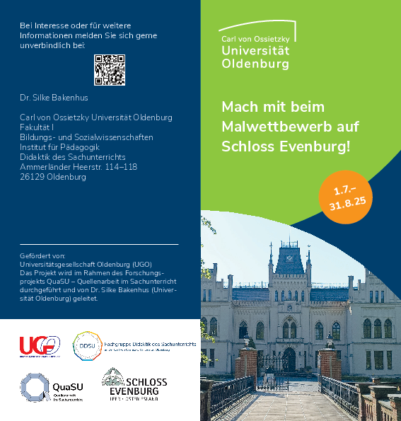 Painting competition in summer 2025 at Evenburg Castle