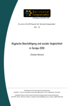 Atypische Beschäftigung und soziale Ungleichheit in Europa 2010