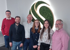 Team from the Vinča Institute, Serbia, Dr.-Ing. Muhammad Yasir, and Prof. Dr.-Ing. Olaf C. Haenßler visit SmarAct GmbH.
