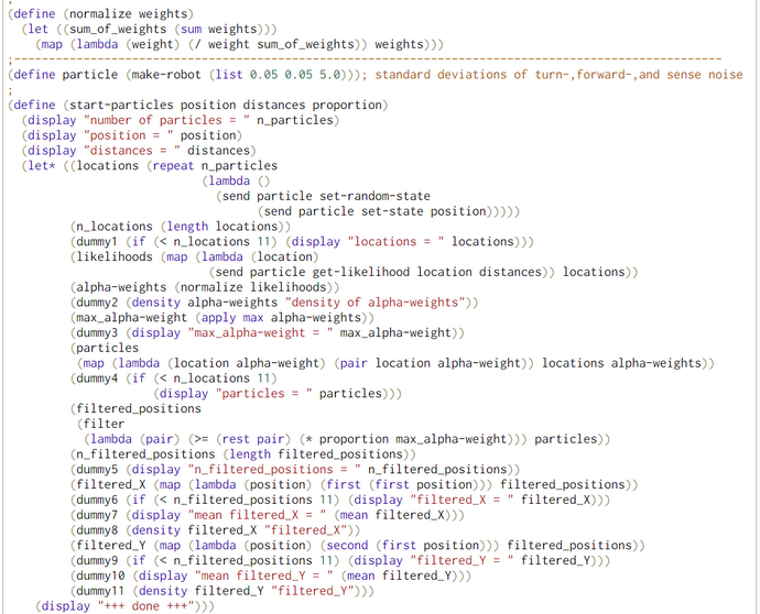 AI Robotics ParticleFilter1004 Resampling