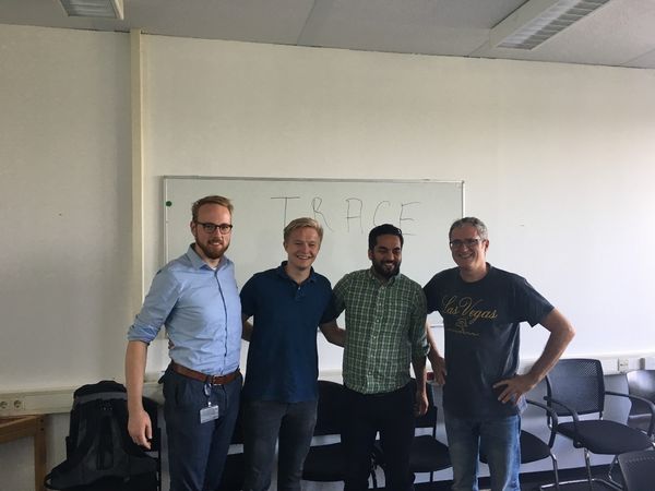 Treffen zum Projekt TRACE mit der Konzernforschung der Volkswagen AG in der VLBA