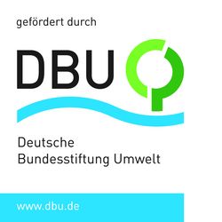 Abbildung die aussagt, dass das Projekt von der Deutsche Bundesstiftung Umwelt gefördert wird
