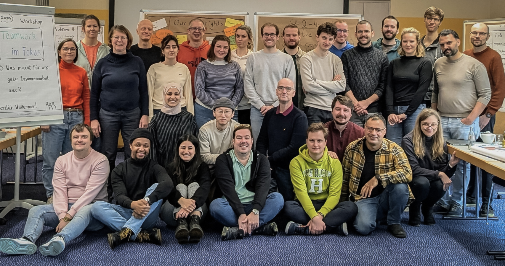 Group photo of the HCI Oldenburg team