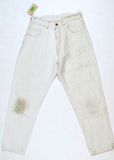 Foto einer weißen Hanfhose