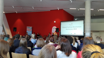 Foto von der 23 Grad Fashion Revolution Konferenz