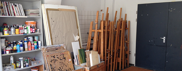 Werkstatt für Malerei / Zeichnung / Installation 