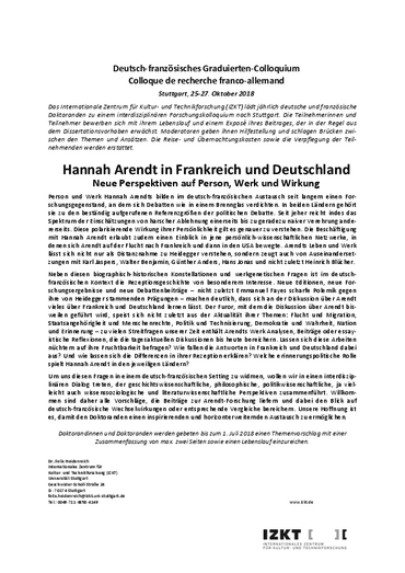 CfP DFColl 2018d