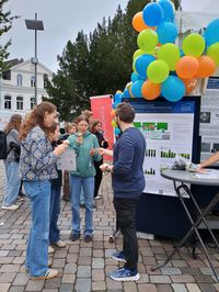 Das Institut beim Ahoi-MINT-Festival in Oldenburg.