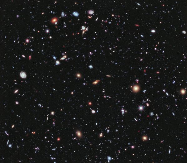 Hubble deep field
