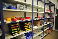 Unser Laborbedarfslager in Bildern