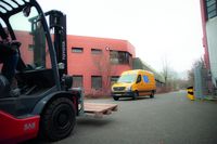 Unsere Warenannahme in Bildern