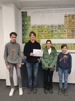 Schüler*innenwettbewerb "Chemie in Aktion, Preisverleihung
