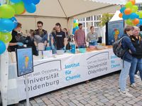 Das Institut beim Ahoi-MINT-Festival in Oldenburg.