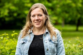 Sabine Boekhoff, Studentin des 2-Fächer-Bachelorstudiengangs Chemie und Biologie