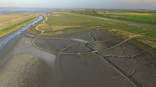Langwarder Groden [Foto: Ludwig-Franzius-Institut für Wasserbau, Ästuar- und Küsteningenieurwesen]