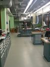 Arbeitsplätze der Werkstatt