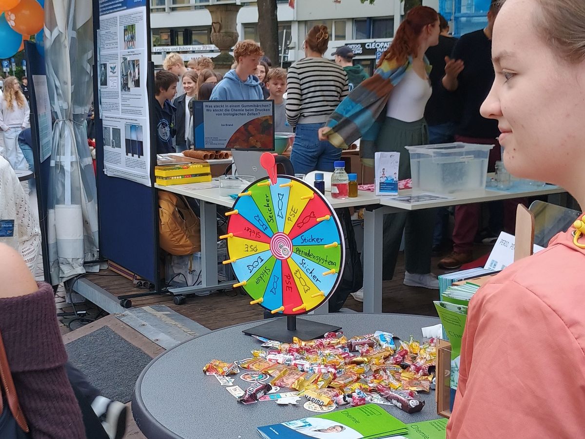 Das Institut beim Ahoi-MINT-Festival in Oldenburg.