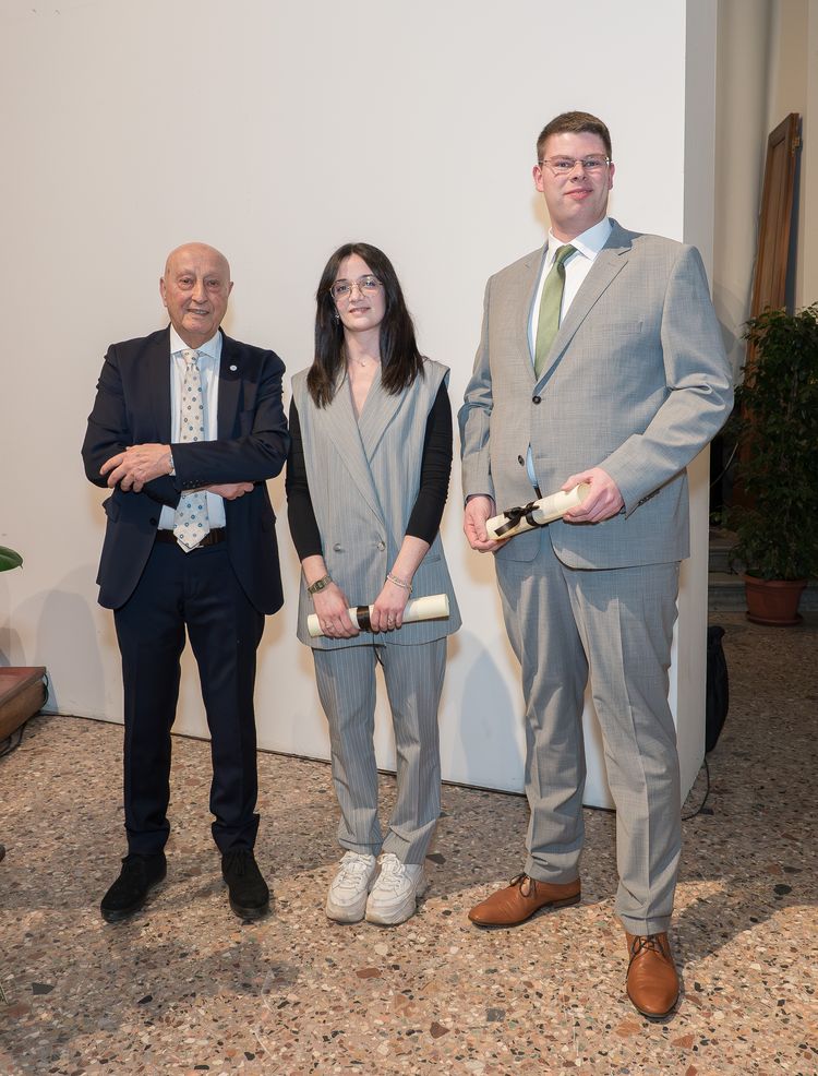 Dr. Lars Mohrhusen bei der Vereihung des Gian-Paolo-Brivio-Preis