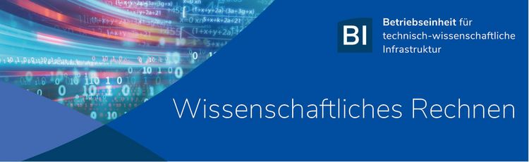 Banner Wissenschaftliches Rechnen