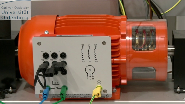 Fotor eines Asynchronmotors mit Schleifringen