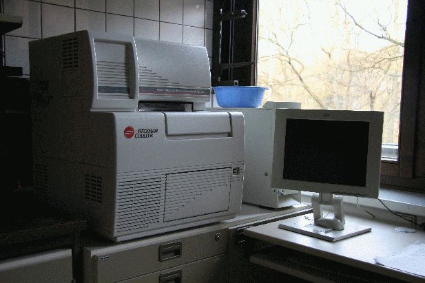 Foto: Kapillarelektrophorese-Gerät