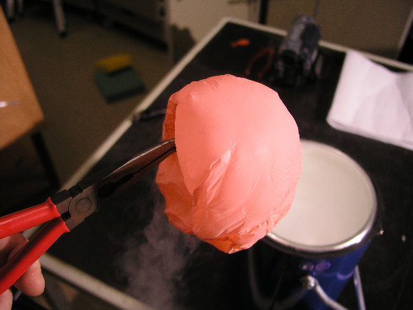 Foto des Experimentes
