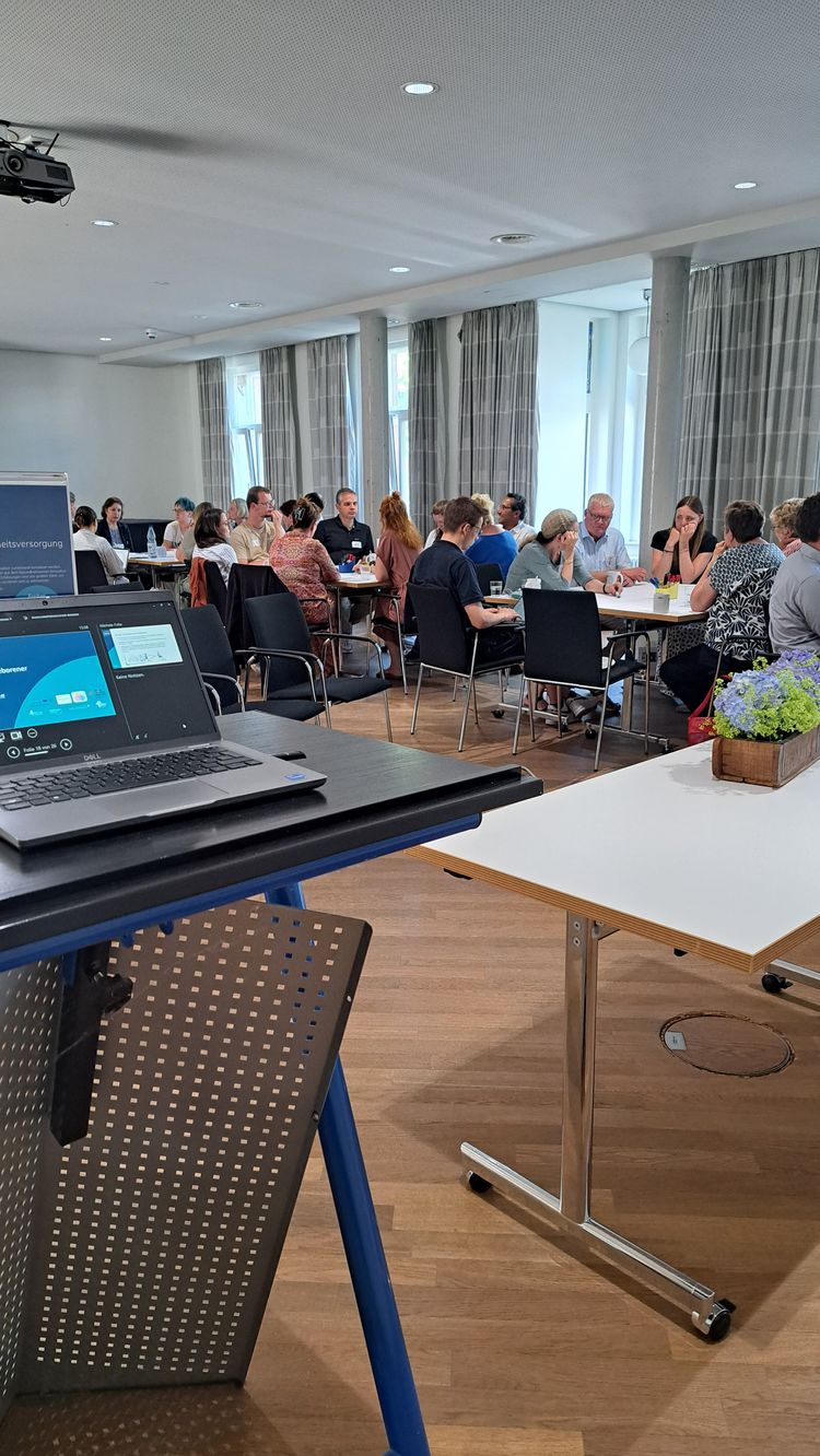 ongoing discussions on the world café tables