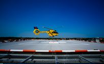 Klinik,  Christoph 26,  Homepage,  Hubschrauber,  Hubschrauberlandeplatz,  Lukas Lehmann,  Lukas Lehmann Photography,  Pressefoto,  Aircraft,  Helicopter,  Transportation,  Vehicle