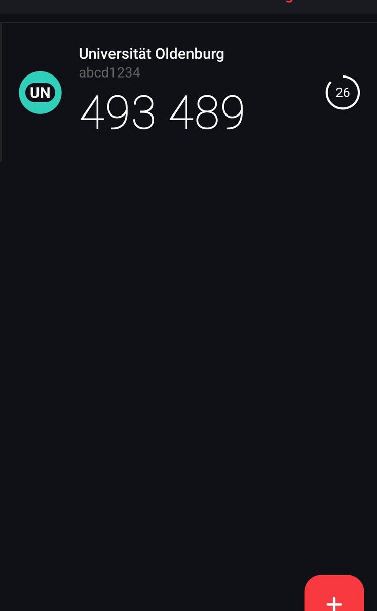 Step 10: 2FAS app is registered in the 2FA portal