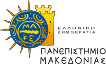 Logo der University of Macedonia
