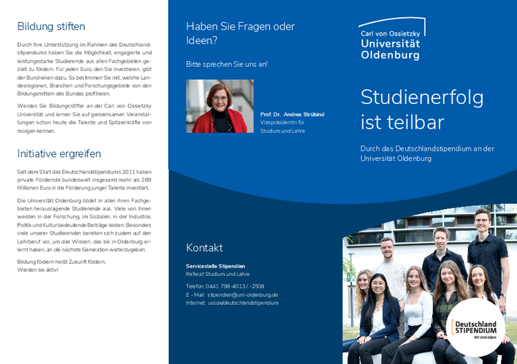 Informationen für Förderer