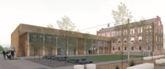 Entwurf Neubau Werkstattgebäude Jade Hochschule 