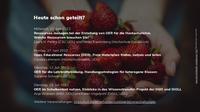 Folien (PDF) zum Mittagstreffen Open Educational Resources (OER) – Freie Lehr- und Lernmaterialien finden und nutzen