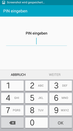 Bild Android 11 Pin einrichten