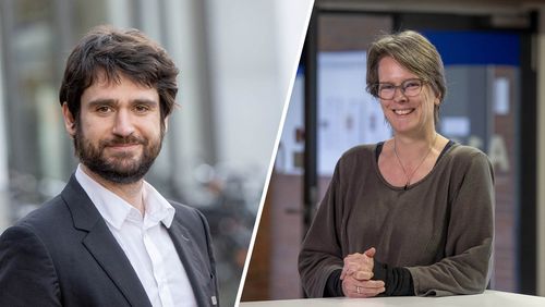 Das Bild zeigt die nebeneinanderliegenden Portraits der beiden Personen. 
