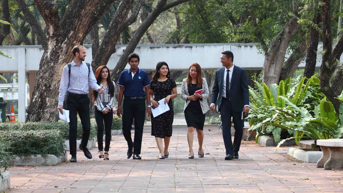 Group photo of students