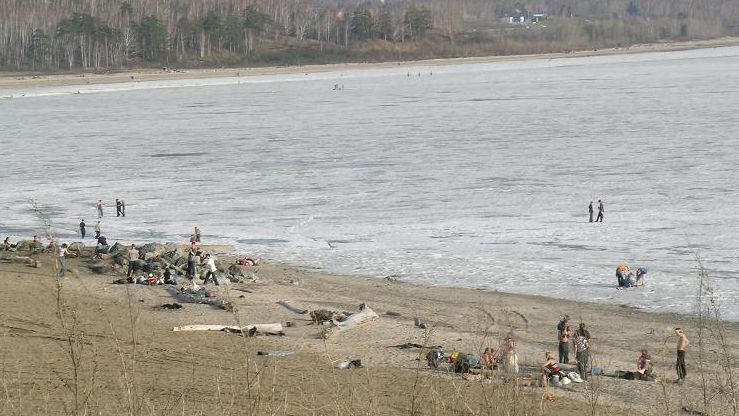 Strand in Novosibirsk