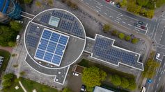PV-Anlage auf dem Hörsaalgebäude (gesamt)