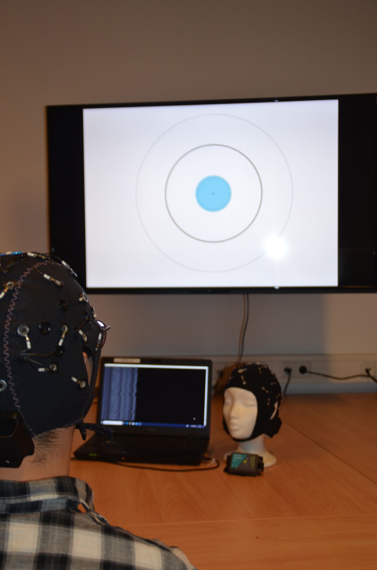 Atemzug um Atemzug: Die Verbindung zwischen Atmung und Gehirnsynchronisation — Shari Hiltner — Durch visuelle Atemhilfen wird untersucht, wie sich Atmung auf Gehirnaktivität auswirken kann. Mittels meiner Masterarbeit möchte ich herausfinden, ob und wie Atemrhythmen zur Synchronisation von Gehirnwellen beitragen und so eine Verbindung zwischen physiologischen und neuronalen Prozessen schaffen. 