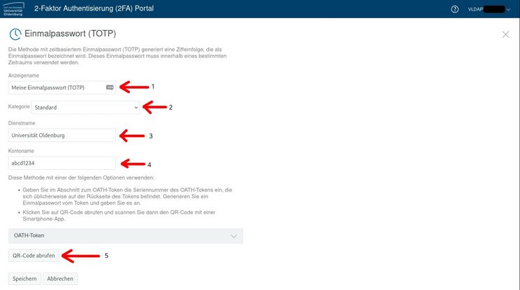 Step 3: QR code