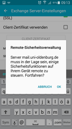 Bild Android 6 Manuelles Einrichten