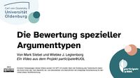 Die Bewertung spezifischer Argumenttypen