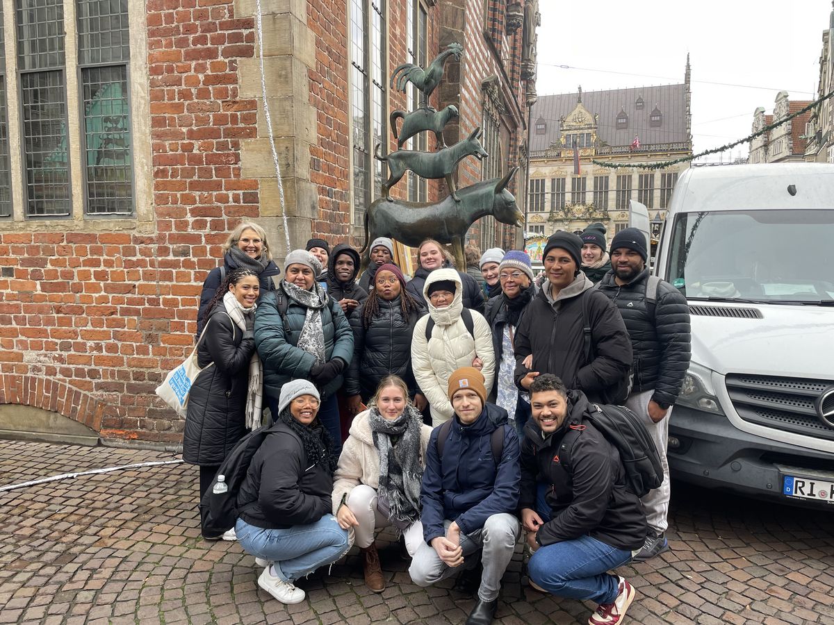 Gruppenbild Bremer Stadtmusikanten