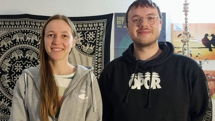Laura Fiegel und Mike Smykala