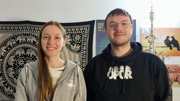 Laura Fiegel and Mike Smykala