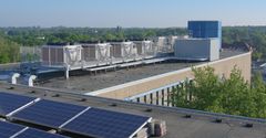 Erneuerung Klimaanlagen Rechenzentrum, Sanierung Klimatechnik, freie Kühlung mit kalter Außenluft