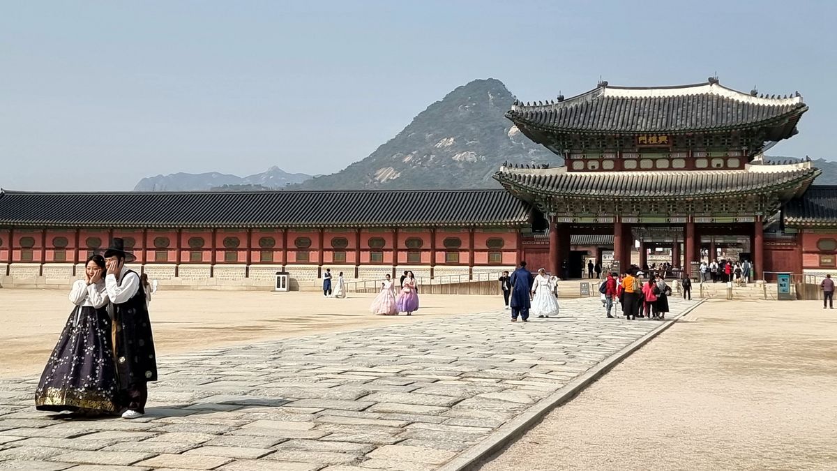 Gyeongbokgung Palast in Seoul