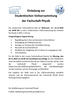 Einladung zur Vollversammlung