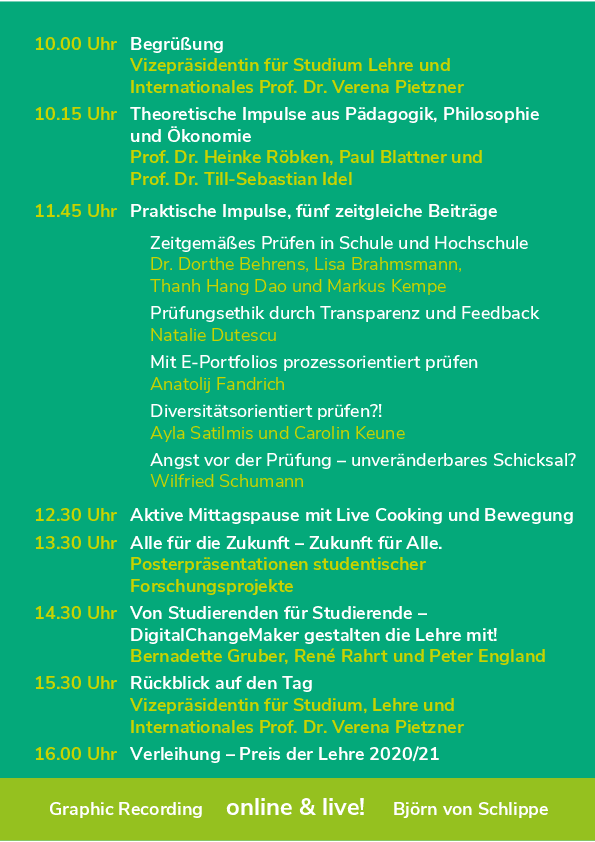 Programmablauf TdLL 2021