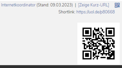 Video der Schulung zu Kurz-URLs und QR-Code